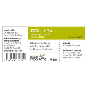CDL 0,3 % - anwendungsfertig - 50 ml / Basisprodukte
